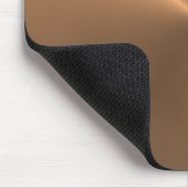 Rundschreiben gebürstetes Kupfer Mousepad (Ecke)