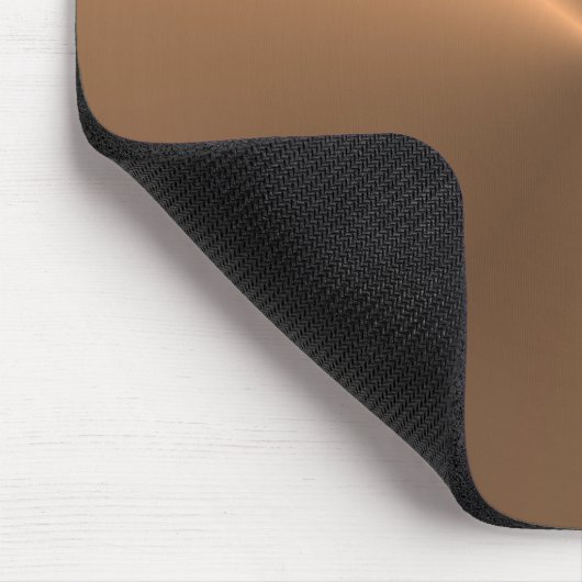 Rundschreiben gebürstetes Kupfer Mousepad (Ecke)