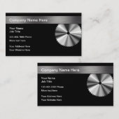 Rundschreiben Sägeblatt-Bau Visitenkarte (Vorne/Hinten)