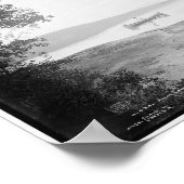 Rundsee, Adirondacks, New York, Kanufahren Poster (Ecke)