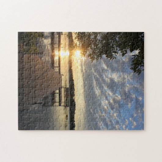 Rundsee Sunrise one Dock Puzzle (Horizontal)