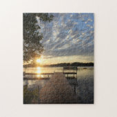 Rundsee Sunrise one Dock Puzzle (Vertikal)