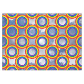 Rundstreifen Rahmen Regenbogen + Ihre Bilder Tischdecke (Vorderseite (Horizontal))