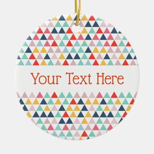 Rundstriche Keramik Ornament (Vorne)