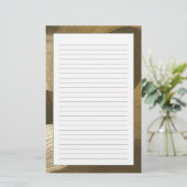 Rundsturm in Tan und Dunkelbraun Briefpapier (Stehend Vorderseite)