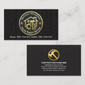 Rundtisch-Platine für Handyman-Werkzeuge aus schwa Visitenkarte (Vorne/Hinten)