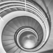 Rundtreppe BW Aufkleber (Vorderseite)