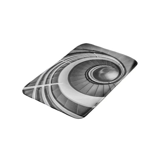 Rundtreppe BW Badematte (Schrägansicht)