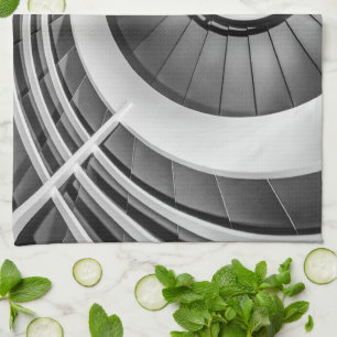 Rundtreppe BW Geschirrtuch