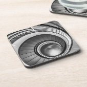 Rundtreppe BW Getränkeuntersetzer (Linke Seite)