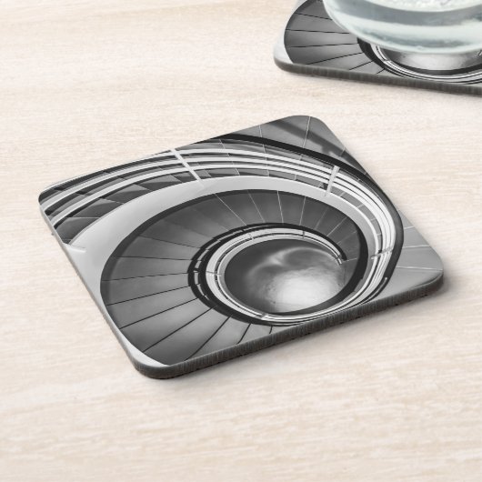 Rundtreppe BW Getränkeuntersetzer (Linke Seite)