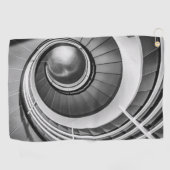 Rundtreppe BW Golfhandtuch (Horizontal)