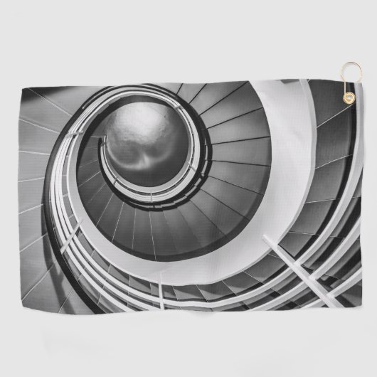 Rundtreppe BW Golfhandtuch (Horizontal)