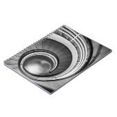 Rundtreppe BW Notizblock (Linke Seite)