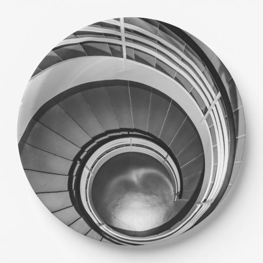 Rundtreppe BW Pappteller (Vorderseite)
