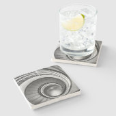 Rundtreppe BW Steinuntersetzer (Seitenansicht)