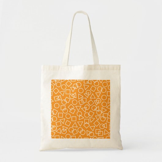 Rundtriangle Square Tote Bag Tragetasche (Vorne)