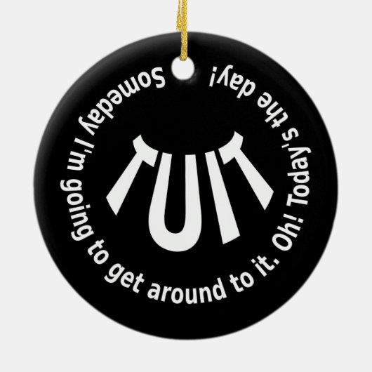 RUNDTUCH KERAMIK ORNAMENT (Hinten)