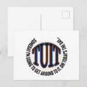 "RUNDTUCH POSTKARTE (Vorne/Hinten)