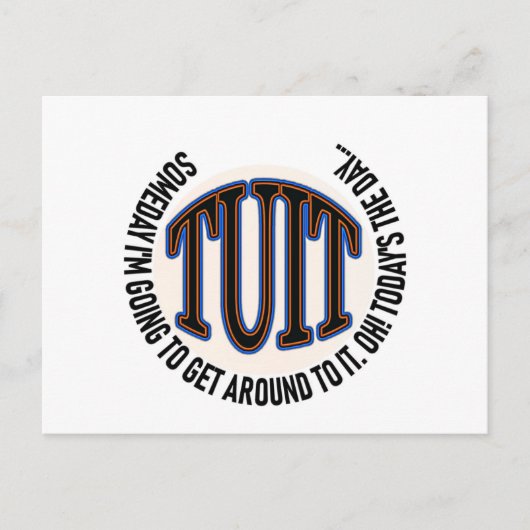 "RUNDTUCH POSTKARTE (Vorderseite)