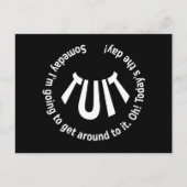 RUNDTUCH POSTKARTE (Vorderseite)