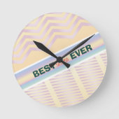 Runduhren Runde Wanduhr (Vorderseite)