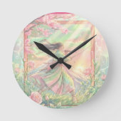 Runduhren Sakura Runde Wanduhr (Vorderseite)