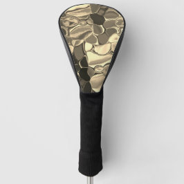Rundungen in Bronzefarben, glänzendes helles Gold? Golf Headcover