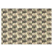 Rundungen in Bronzefarben, glänzendes helles Gold? Tischdecke (Vorderseite (Horizontal))