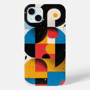 Rundungen mit Kreisen in hellen Farben Case-Mate iPhone Hülle