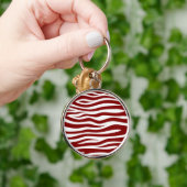 Rundungsmuster Schlüsselanhänger (Hand)