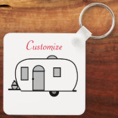 Rundweg-Trailer Thunder_Cove Schlüsselanhänger (Rückseite)