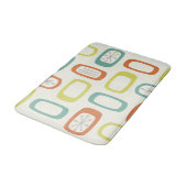 Rundwinkel der MCM des mittleren Jahrhunderts Badematte (Schrägansicht)