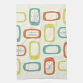 Rundwinkel der MCM des mittleren Jahrhunderts Geschirrtuch (Vertikal)