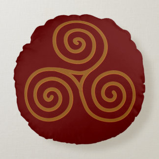 Rundwurfkissen Rundes Kissen