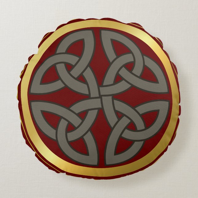 Rundwurfkissen Rundes Kissen (Vorderseite)