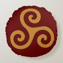 Rundwurfkissen Rundes Kissen