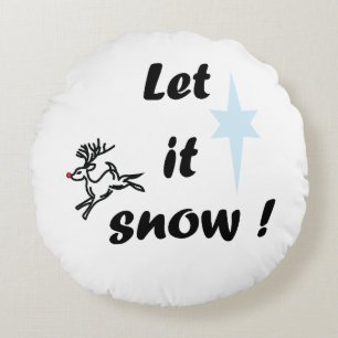 Rundwurfkissen Rundes Kissen