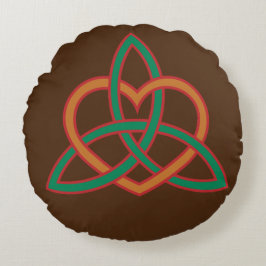 Rundwurfkissen Rundes Kissen