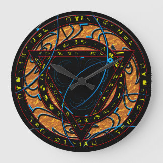 Rune Art 1 Große Wanduhr