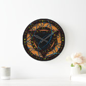 Rune Art 1 Große Wanduhr (Zuhause)