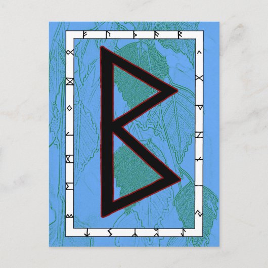 Rune Berkano - Mutter Erde Postkarte (Vorderseite)