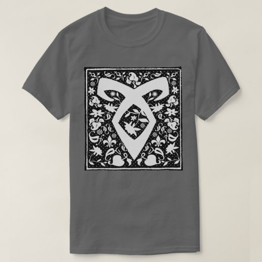 Rune Calligraphy Block Positiv T-Shirt (Design vorne)