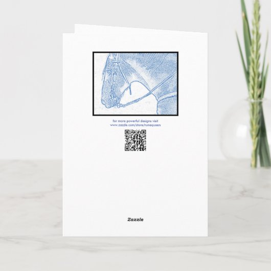 Rune Ehwaz - Loyalität Karte (Rückseite)