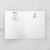 Rune Eihwaz - Übergang - Schädel Karte (Innenseite)