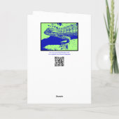 Rune Eihwaz - zentrierte Beharrlichkeit Karte (Rückseite)