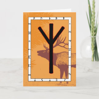 Rune Elhaz - Schutz Karte