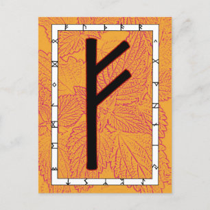 Rune Fehu - Postkarte werden