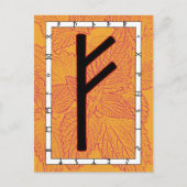 Rune Fehu - Postkarte werden (Vorderseite)