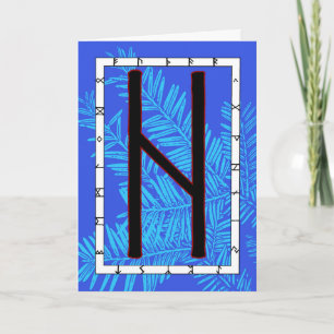 Rune Hagalaz - Wandel Karte